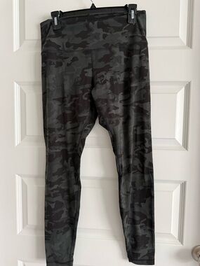 Lululemon Align green camo leggings size 12